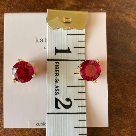 NWT Kate Spade Cubic Zirconia earrings - Picture 7 of 7